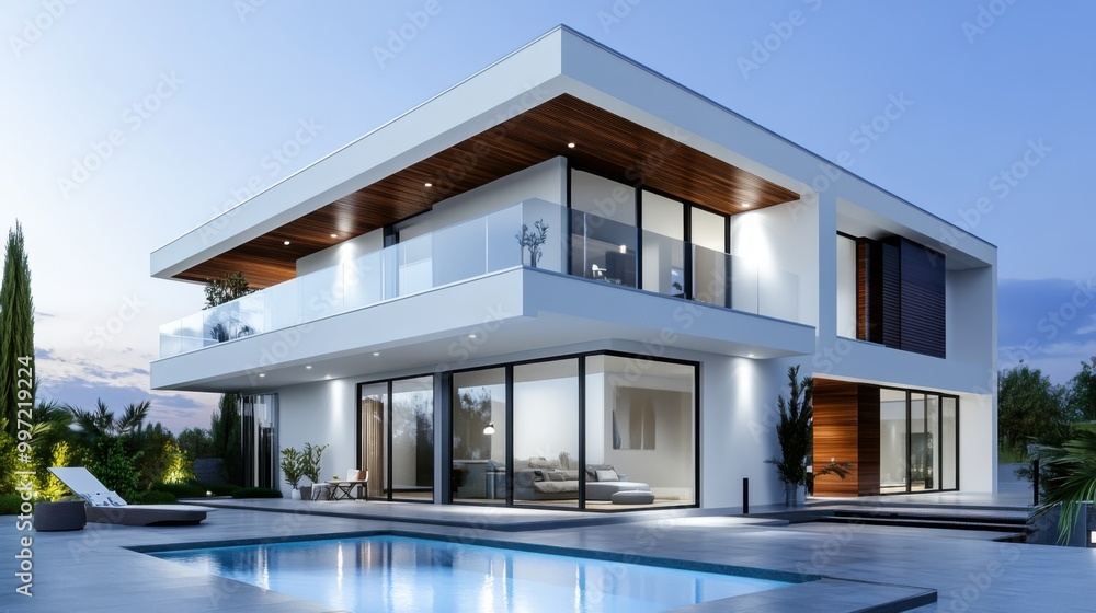 Modern Villa with Open Space and Sustainable Design Modern Villa with Open Space and Sustainable Design