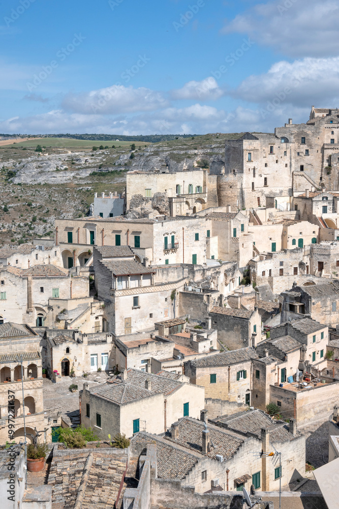 Obraz premium The Old town of Matera, Italy