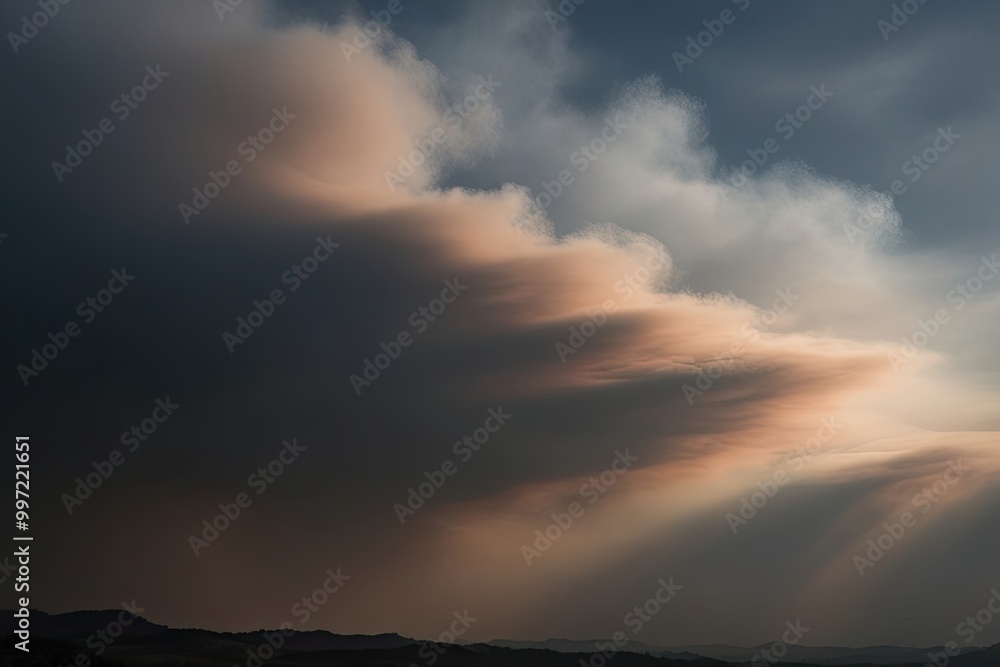 Carbon Footprint Dark Haze Effects Creating Suspenseful Atmosphere Carbon Footprint Dark Haze Effects Creating Suspenseful Atmosphere