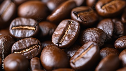 Coffee Beans Cafe Background