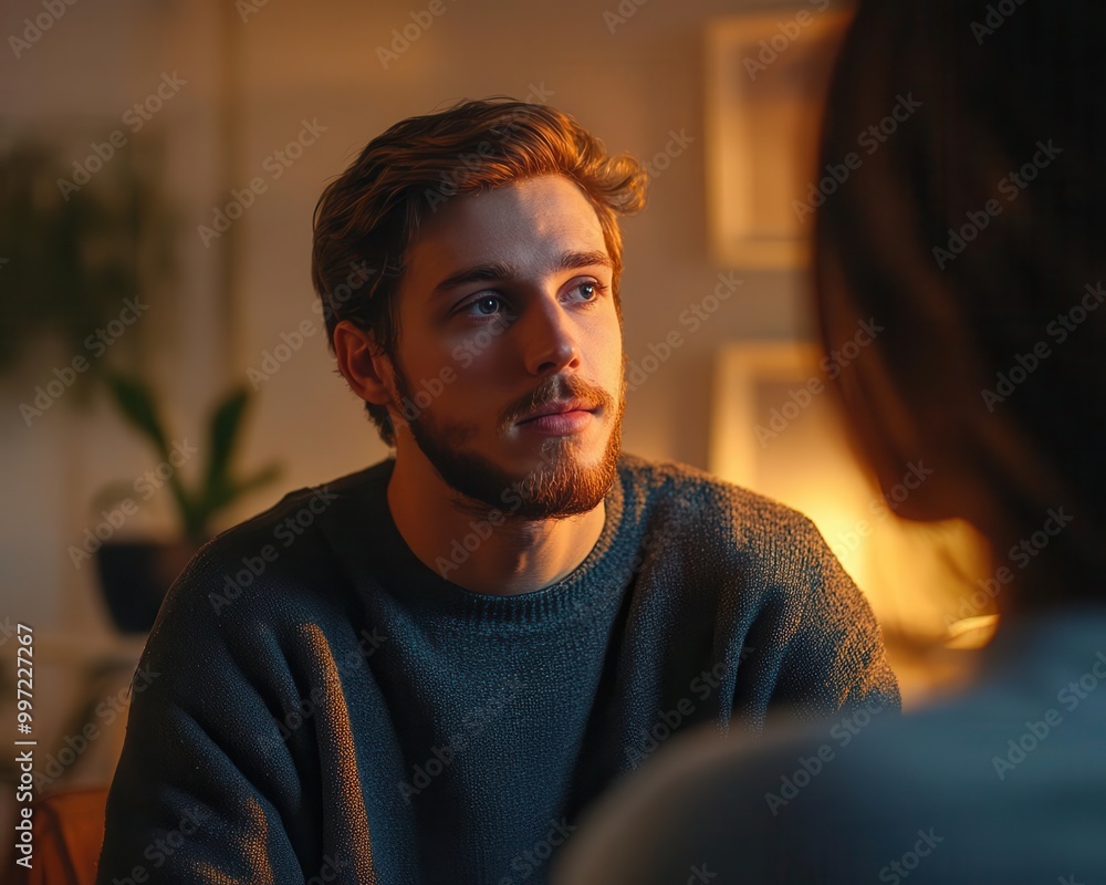 Mental health support session with a therapist and a patient, calming environment, sharp focus, soft lighting, high detail Mental health support session with a therapist and a patient, calming environment, sharp focus, soft lighting, high detail