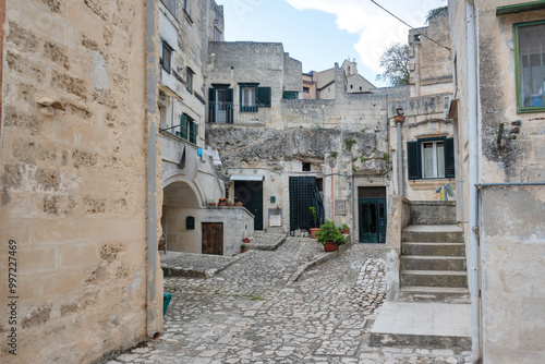 Fototapeta Naklejka Na Ścianę i Meble -  The Old town of Matera, Italy