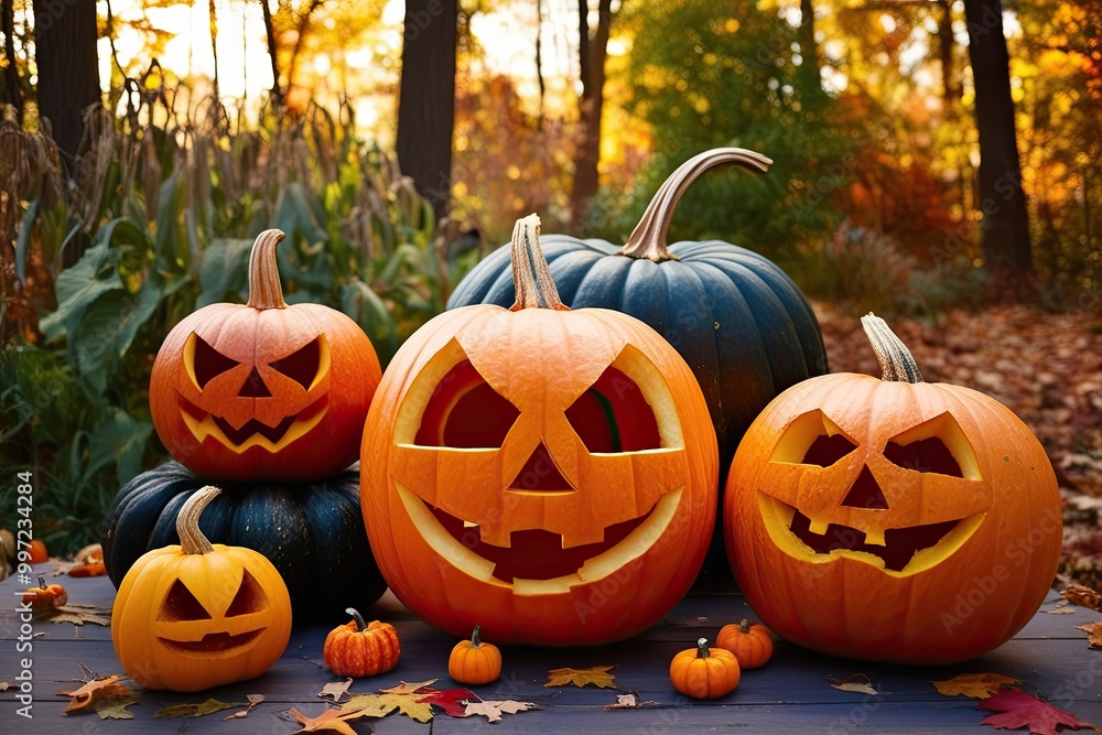 Magical Halloween Vegetable Carvings with Pumpkins and Squash for a Whimsical Autumn Decor Magical Halloween Vegetable Carvings with Pumpkins and Squash for a Whimsical Autumn Decor