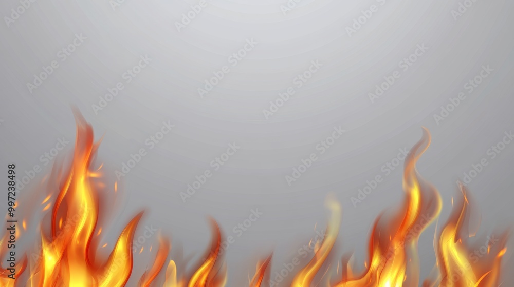 An image of bright orange flames rising up against a neutral grey background, symbolizing warmth, energy, and danger while showcasing a powerful and dynamic visual effect. An image of bright orange flames rising up against a neutral grey background, symbolizing warmth, energy, and danger while showcasing a powerful and dynamic visual effect.
