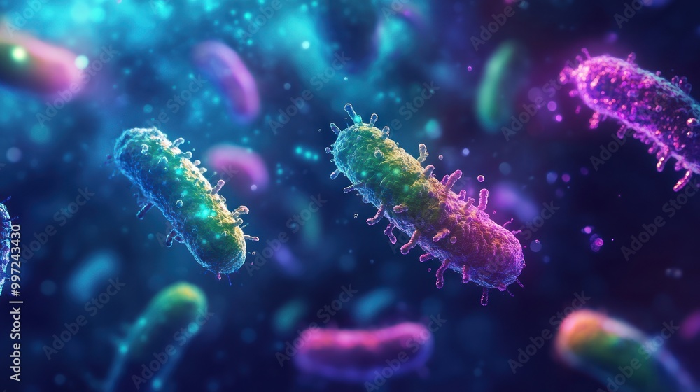 Anti Bacteria Microscopic battle between bacteria and antimicrobial agents in a commercial setting Anti Bacteria Microscopic battle between bacteria and antimicrobial agents in a commercial setting