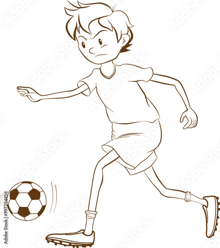 Soccer sketch