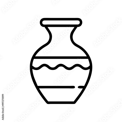  Classic Ceramic Vase Vector for Decorative and Artistic Design Projects