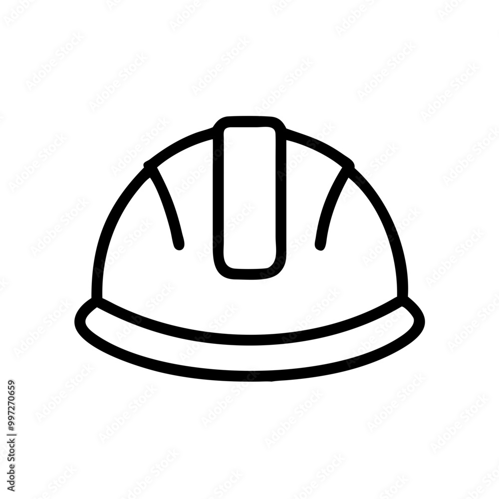 Construction Hard Hat Safety Helmet Vector for Industrial Use Illustration Construction Hard Hat Safety Helmet Vector for Industrial Use Illustration