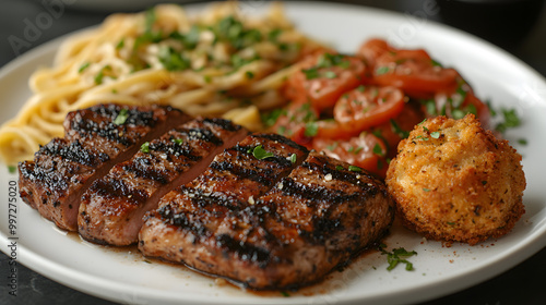 A Bountiful Plate: Savoring Steak, Chicken, Pasta, and Beyond