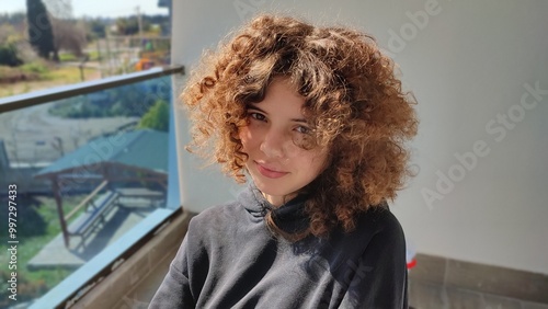 Fotografie The teenager is in a good mood