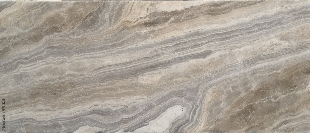 Fototapeta premium Natural Stone Texture with Swirling Veins