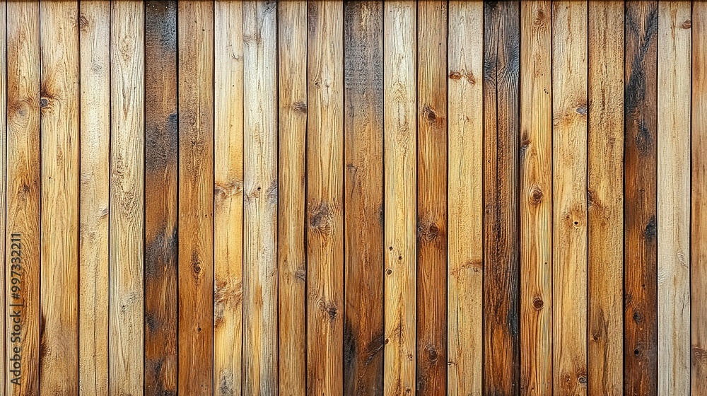 Weathered Wooden Planks with Natural Variations in Color and Texture Weathered Wooden Planks with Natural Variations in Color and Texture