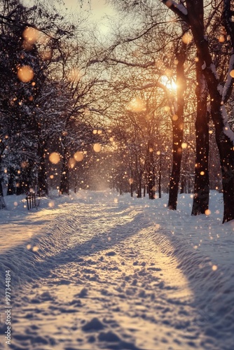 Path in a park