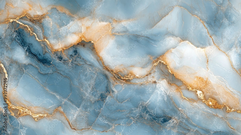 Abstract Blue and Gold Marble Texture Background with Elegant Swirling Patterns and Luxurious Design Elements Abstract Blue and Gold Marble Texture Background with Elegant Swirling Patterns and Luxurious Design Elements