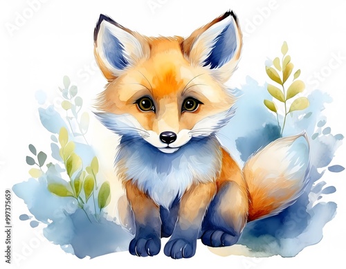 red fox cartoon