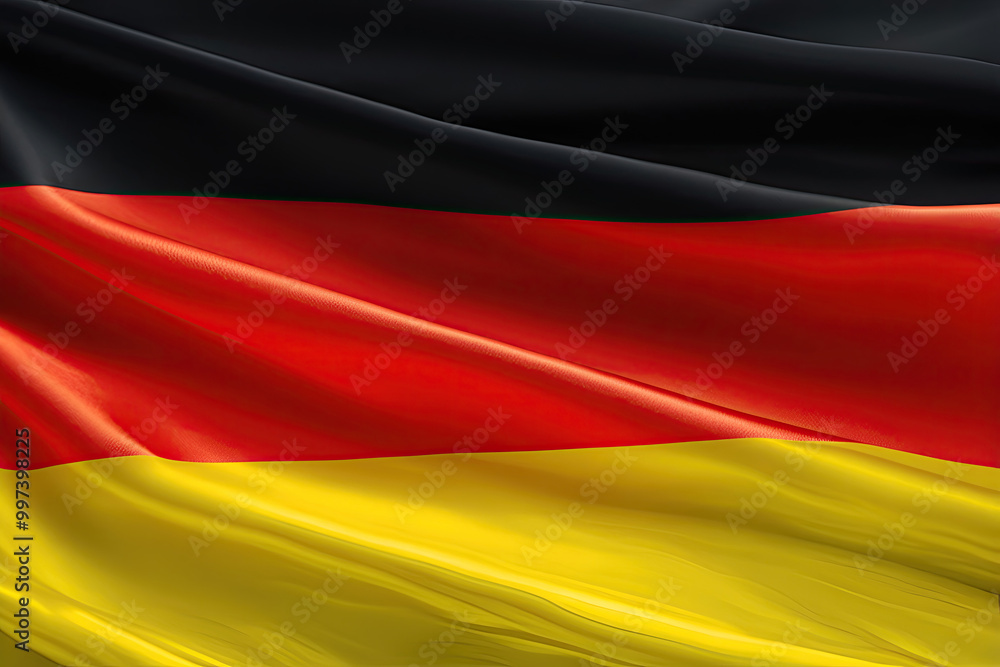 Naklejka premium german flag for national Day or Independence Day of germany