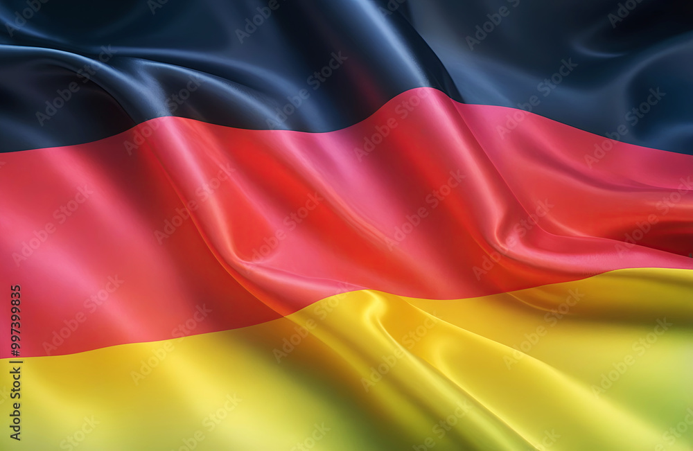 Fototapeta premium german flag for national Day or Independence Day of germany