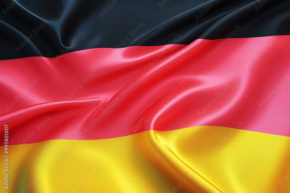 Fototapeta premium german flag for national Day or Independence Day of germany