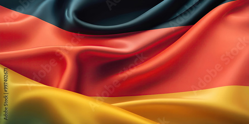 german flag for national Day or Independence Day of germany