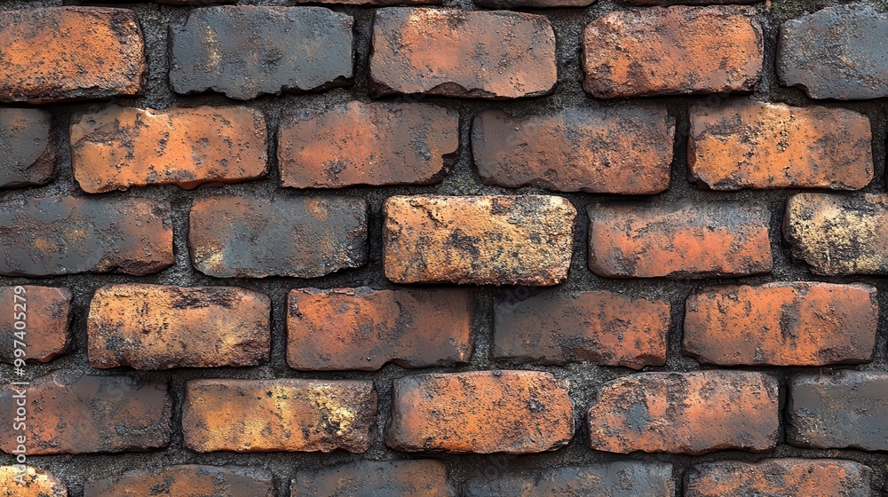 a seamless pattern of red brick textures showcases the rustic charm of classic masonry offering a timeless backdrop for various design applications a seamless pattern of red brick textures showcases the rustic charm of classic masonry offering a timeless backdrop for various design applications