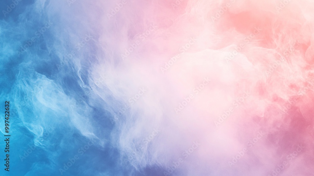 Soft gradient of pink and blue smoky textures. Soft gradient of pink and blue smoky textures.