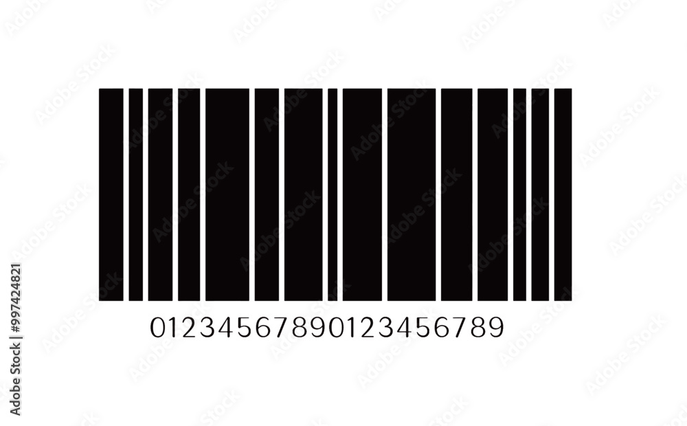 数字入りバーコード 数字入りバーコード