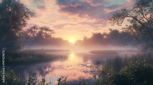 Enchanting landscape visuals that transport viewers to serene locations