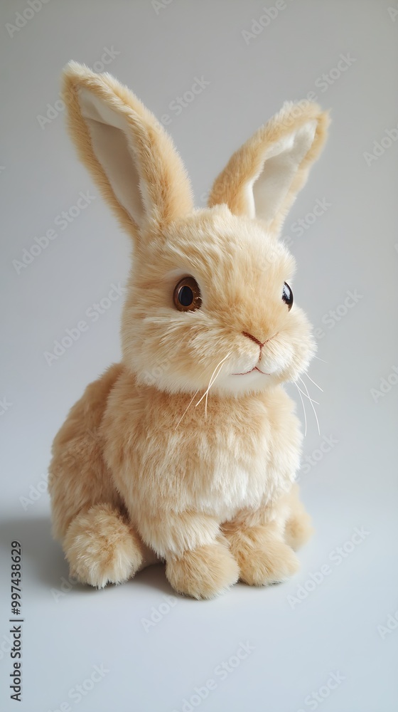 Lifelike Plush Easter Bunny with Soft Fur Lifelike Plush Easter Bunny with Soft Fur