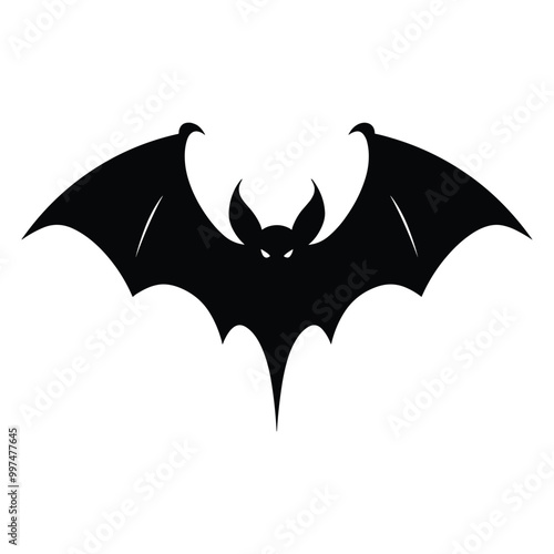 Wallpaper Mural Bat silhouette vector Torontodigital.ca