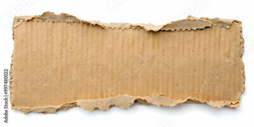 Wallpaper Mural Piece of torn cardboard paper on background , torn, cardboard, paper, texture, ripped, blank, distressed, grunge Torontodigital.ca