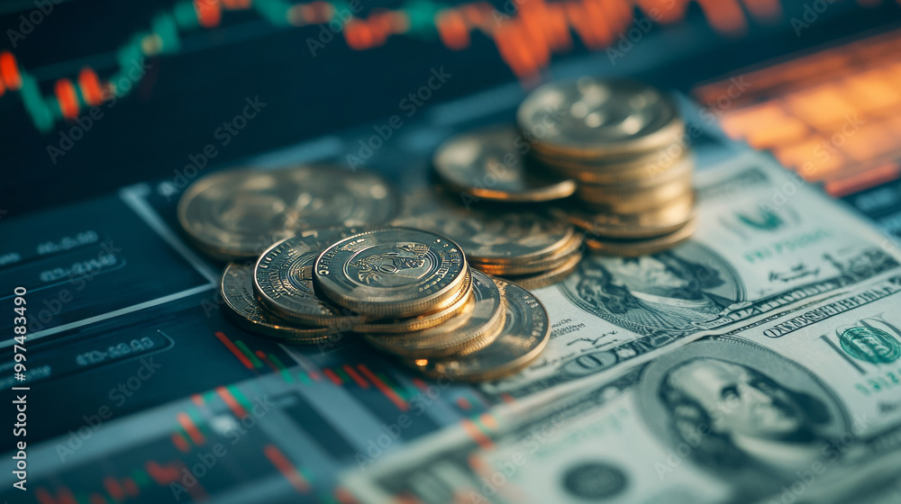 When the economy is weak and the stock market goes down, people invest less and the value of the dollar drops. This often happens when interest rates are low. When the economy is weak and the stock market goes down, people invest less and the value of the dollar drops. This often happens when interest rates are low.