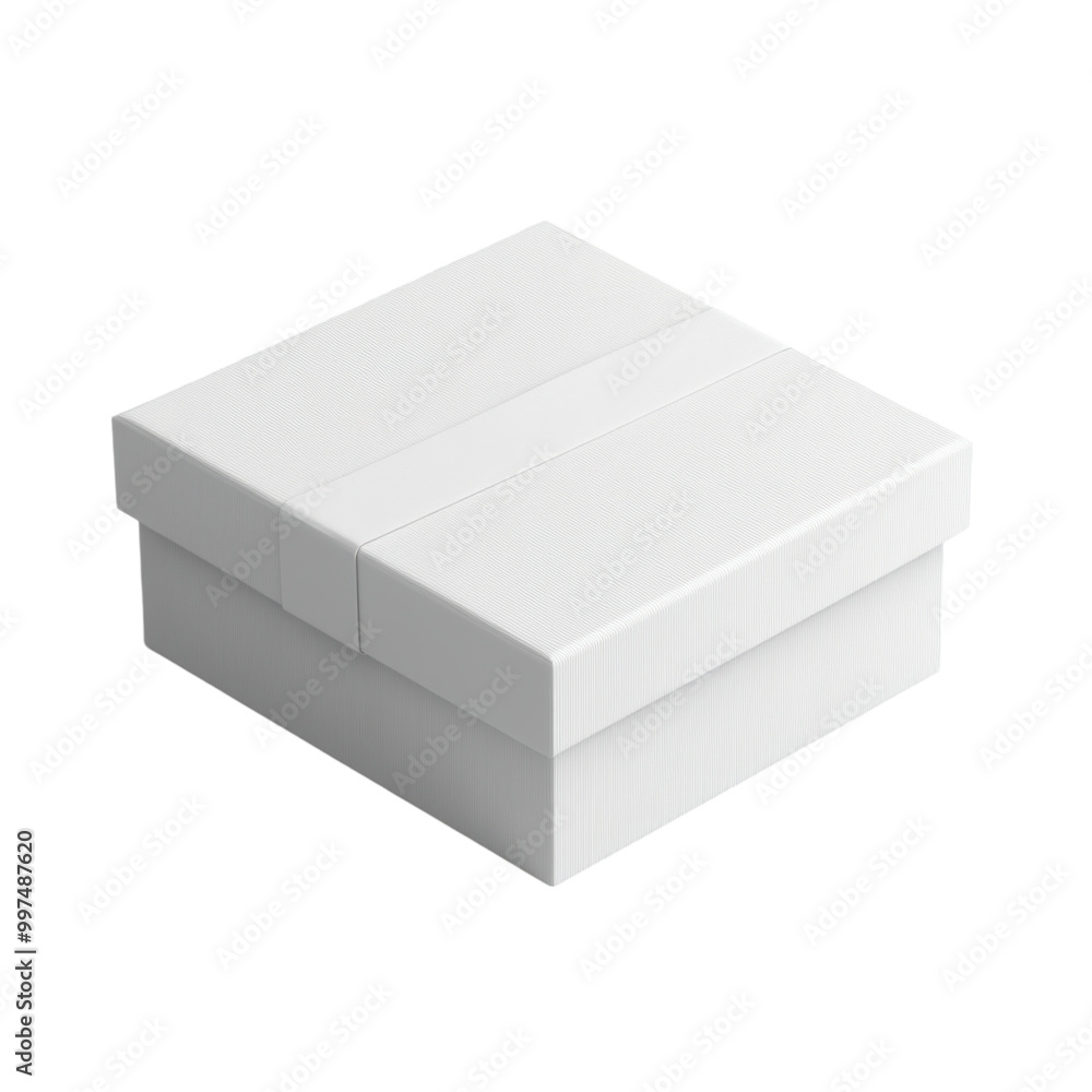 Realistic product box mock-up with a removable label area. png, transparent background. Realistic product box mock-up with a removable label area. png, transparent background.