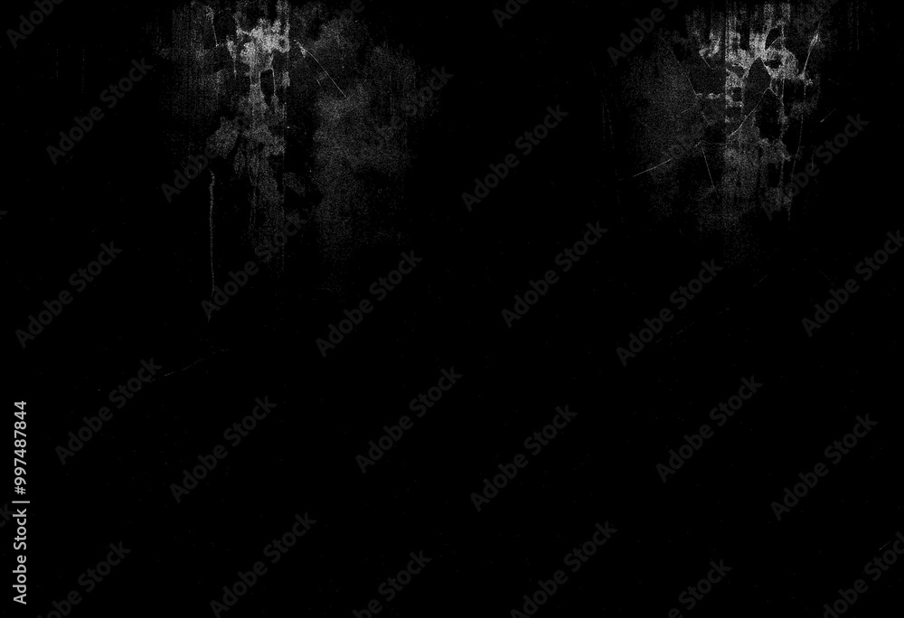 Fototapeta premium Black wall grunge texture