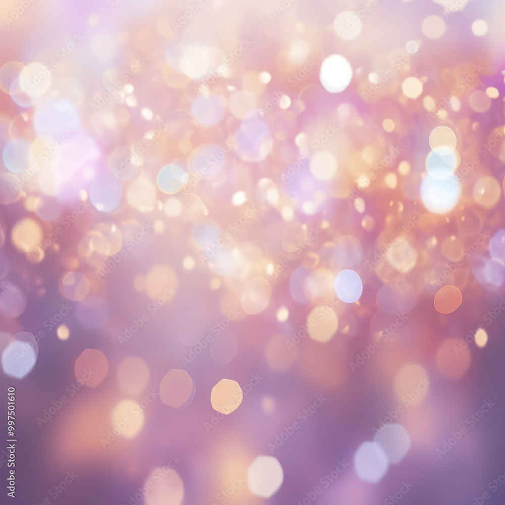 Abstract Bokeh Background with Pink and Gold Tones Abstract Bokeh Background with Pink and Gold Tones