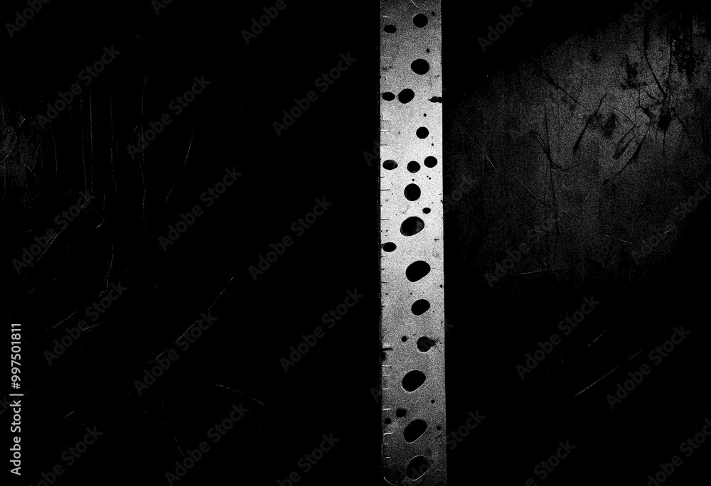 Obraz premium Black wall grunge texture