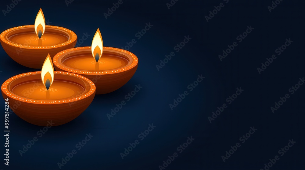 Diwali Festival of Lights Burning Diya Oil Lamps Indian Tradition Festive Celebration Diwali Festival of Lights Burning Diya Oil Lamps Indian Tradition Festive Celebration