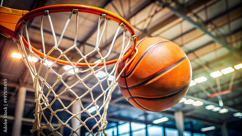 perfect swish as the basketball glides through the net.”
“The decisive moment when the ball meets the basket in an indoor court.” perfect swish as the basketball glides through the net.”
“The decisive moment when the ball meets the basket in an indoor court.”