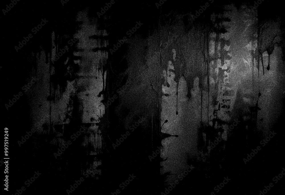 Fototapeta premium Black wall grunge texture