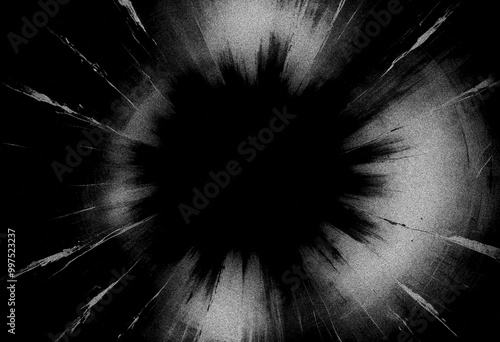 Black wall grunge texture