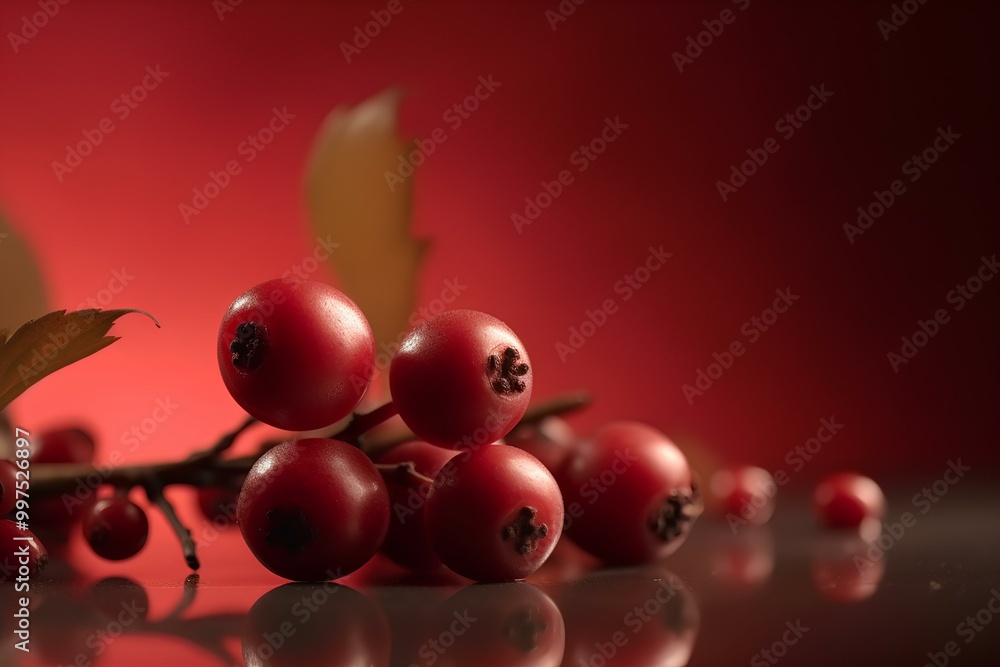 red currants on black background red currants on black background