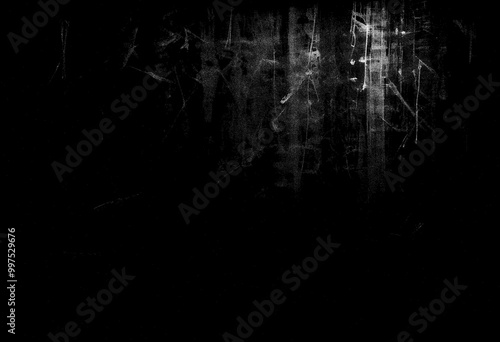 Black wall grunge texture