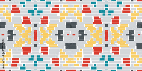 Ethnic Pattern Korean Traditional Pattern Backgroundfolk Embroidery, Aztec Geometric Ornament Print. Design for Carpet, Wallpaper, Clothing, Wrapping, Fabric