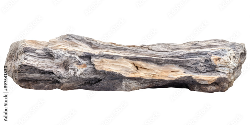 Natural Driftwood Isolated on White Background Natural Driftwood Isolated on White Background