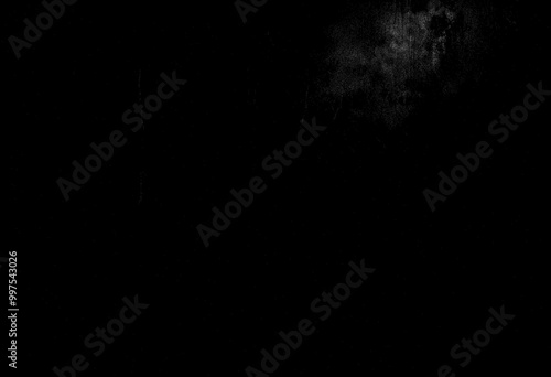 Black wall texture background, grainy texture background