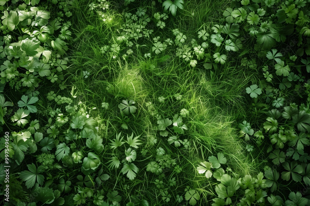 Green leaves and grass background. Green leaves and grass background.