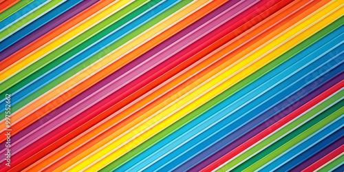 Abstract background with colorful diagonal stripes , abstract, background, stripes, design, pattern, texture, vibrant