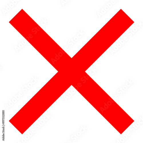 red cross mark in transparent. Cross sign.worng,x sign.