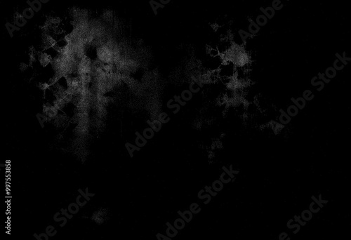 Black wall texture background, grainy texture background