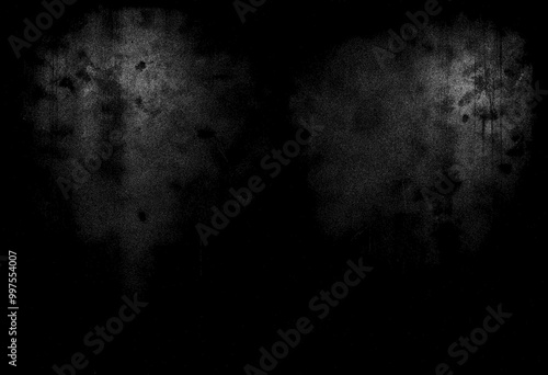 Black wall texture background, grainy texture background