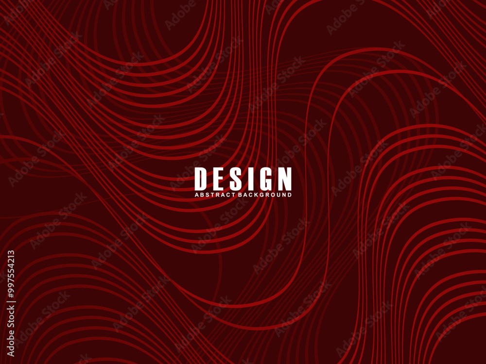 Abstract red glowing geometric lines on dark red background. Modern shiny red wavy lines pattern. Futuristic technology concept, suitable for covers, posters, banners, brochures, websites, etc. Abstract red glowing geometric lines on dark red background. Modern shiny red wavy lines pattern. Futuristic technology concept, suitable for covers, posters, banners, brochures, websites, etc.